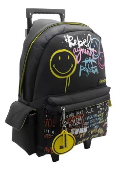 Mochila con Carro 18" SMILE - CRESKO - 092626537886 - Libreria Pincelada