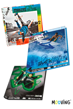 Carpeta Escolar URBAN STYLE - MOOVING -7799133001086 - comprar online