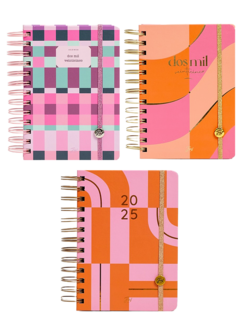 Agenda Pink 2025 - DIA x HOJA - 12 x 17 - FW - (69460)