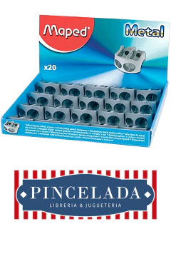 Sacapuntas Metalico 2 bocas - MAPED - 13154145067009