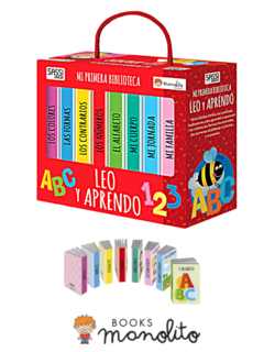 Mi Primera Biblioteca Leo y aprendo de Manolito