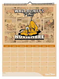 Calendario Mickey y sus amigos 2025 - MENSUAL - Mooving - (026892) - Libreria Pincelada