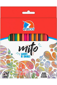 Lapices de Colores x 24 MITO de EZCO (322040)