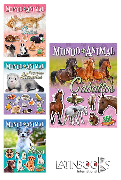 Libros Stickers Mundo Animal - Colección 365 Stickers- CONCEPTO LATINBOOKS - 1312* - comprar online