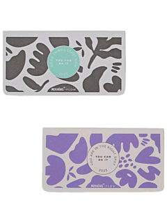 Agenda Pocket Flow 2025 - SEMANAL - 17 x 9,2 - Mooving - (010365)