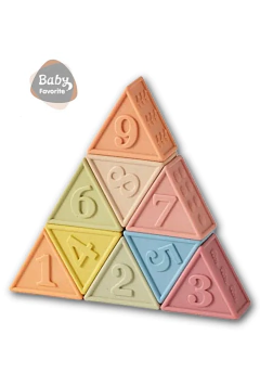 Triangulos apilables x 9 piezas - BABY FAVORITE - 6978050710870 en internet