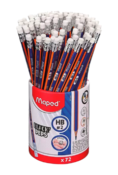 Lapiz Negro con goma de MAPED (013396)