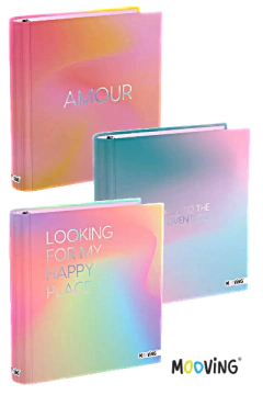 Carpeta escolar PASTEL - MOOVING - 7799133013409
