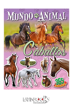 Libros Stickers Mundo Animal - Colección 365 Stickers- CONCEPTO LATINBOOKS - 1312* - Libreria Pincelada
