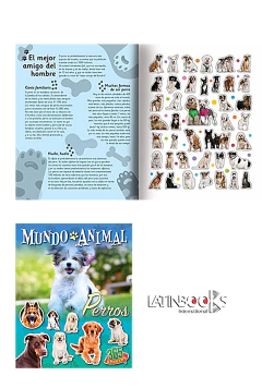 Libros Stickers Mundo Animal - Colección 365 Stickers- CONCEPTO LATINBOOKS - 1312*