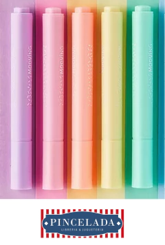 Resaltador POWER PASTEL x 5 COLORING - MOOVING - 7798302937119 en internet