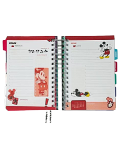 Agenda Mickey y sus amigos 2025 - DIA x HOJA - 14 x 20 - Mooving - (026924) - comprar online