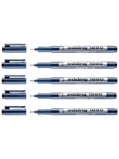 Set Microfibra Graduada E1880 x 5 - EDDING - 7709990414905 - comprar online