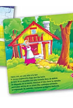 Libro con Rompecabezas Caperucita Roja - MANOLITO - 9781772384918 - Libreria Pincelada