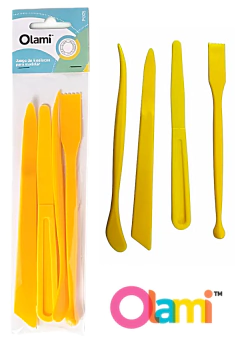 Estecas Plásticas x 4 - OLAMI - 5621989300575