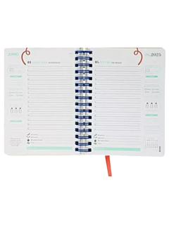 Agenda Bienestar 2025 - DIA x HOJA - 15 x 21 - Mooving - (021876) - comprar online