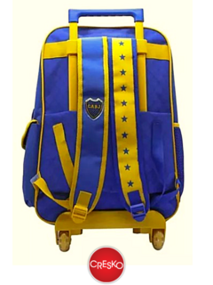 Mochila con CARRO 18" BOCA JUNIORS - CRESKO - 092626549193 - comprar online