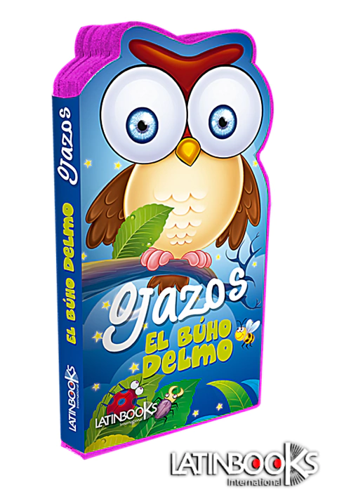 Libro de Goma eva El búho Delmo - Colección Ojazos - LATINBOOKS - 1835* - comprar online