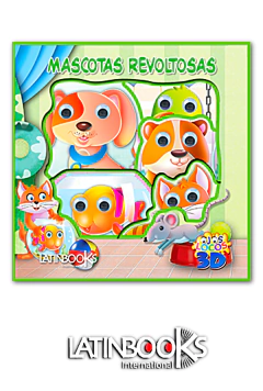 Libro de Goma eva Mascotas Revoltosas - Colección Ojos locos 3D - LATINBOOKS - 1962* - comprar online