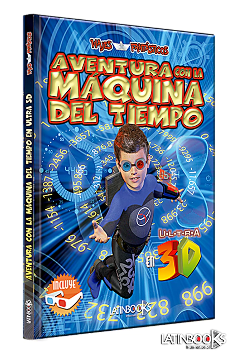 Libro Aventuras con la Máquina del tiempo - Colección Viajes Fantásticos, en Ultra 3D - LATINBOOKS - 33245* - comprar online