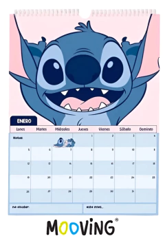 Calendario 2026 STITCH - MOOVING - 7799133028779 - Libreria Pincelada