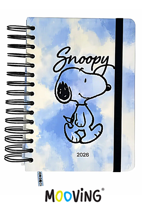Agenda SNOOPY 2026 - DIA x HOJA- 14 x 20 - MOOVING - 7799133013379 - comprar online