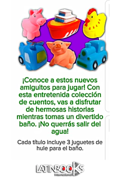 Libro para agua Amigos Unicornios, incluye juguetes - Colección Entre Burbujas - LATINBOOKS - 1737* en internet