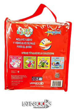 Imagen de Libro para agua Amigos Viajeros, incluye juguetes para el agua - Colección entre burbujas - LATINBOOKS - 1736*
