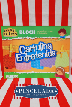 Block GEOMETRICO Cartulina Entretenida de Muresco (009542)