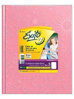 Imagen de Cuaderno N°3 x 100 HS Rayadas de Exito (011613)