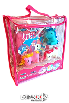 Libro para agua Amigos Unicornios, incluye juguetes - Colección Entre Burbujas - LATINBOOKS - 1737* - comprar online