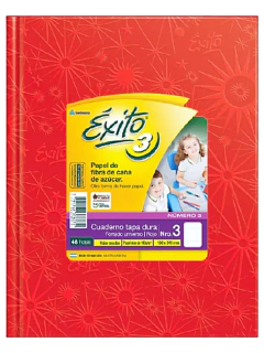Cuaderno N°3 x 48 HS Rayadas de Exito (011128) en internet