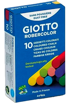 Tiza de Color x10 de Giotto (015503) - comprar online