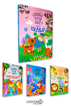 Libros con solapitas - Colección ¿Quien esta ahi? - LATINBOOKS - 1328*