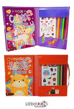 Kits de Arte - Colección Un... dos... PETS ¡A jugar! - CONCEPTO LATINBOOKS - 1352* - Libreria Pincelada