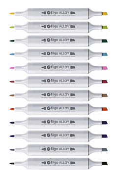 Imagen de Marcadores ALLOY X 24 Doble Punta - FILGO - 7798434160713*