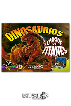 Imagen de Libros PO UP - Colección Dinosaurios POP UP 3D - LATINBOOKS - 3591*