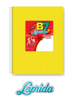 Cuaderno AB7 espiralado x 60 hojas - LAPRIDA - 021008 - tienda online