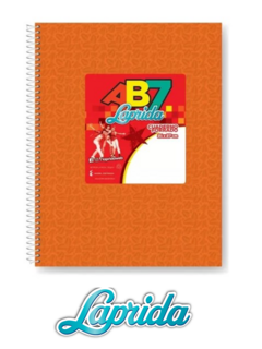 Cuaderno AB7 espiralado x 60 hojas - LAPRIDA - 021008 en internet