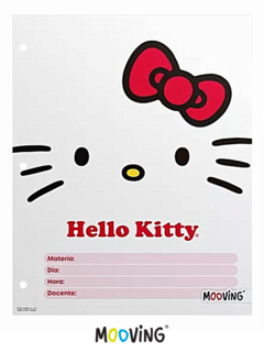 Separadores N°3 HELLO KITTY x 6 - MOOVING - 7799133020957