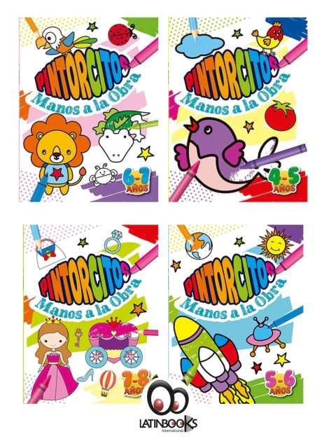 Libro Pintorcitos Manos a la Obra - Colección Super Recreo - LATINBOOKS - 1355* - comprar online