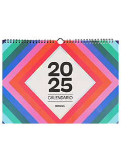 Calendario Hype 2025 - MENSUAL - Mooving - (026891)