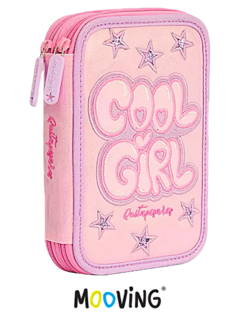 Cartuchera LONA 2 pisos QUITAPESARES 2025 - MOOVING - 7799133016363