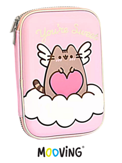 Cartuchera EVA 1 piso PUSHEEN - MOOVING - 7798302936242