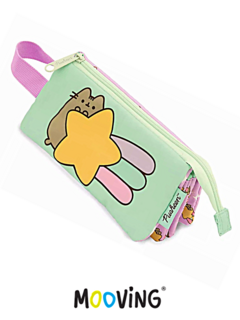 Cartuchera Cuádruple PUSHEEN - MOOVING - 7799133020155