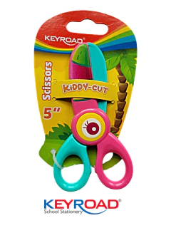Tijera Escolar KIDDY CUT 12 cms - KEYROAD - 6941288762300 - comprar online