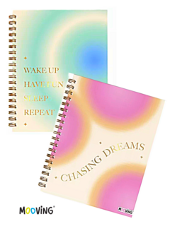 Cuaderno A5 PASTEL - MOOVING - 7798302939816