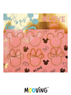 Clips Paper de Minnie y Mickey - 2162010406 - MOOVING (021733)