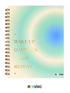 Cuaderno A5 PASTEL - MOOVING - 7798302939816 - Libreria Pincelada