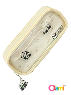 Cartuchera Rectangular PANDA PINS - OLAMI - 4780000256749 - Libreria Pincelada